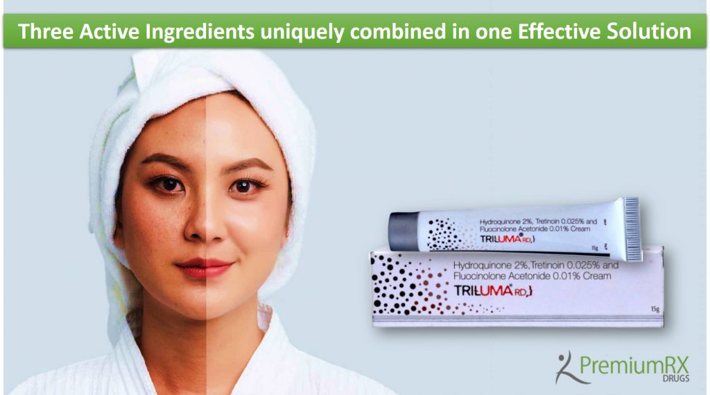 Triluma Cream for Melasma Treatment Cosmetics and you Acne