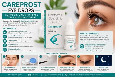 Careprost Eye Drops: Complete Guide for Safe Eyelash Enhancement