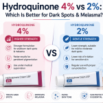 Hydroquinone 4% vs 2%: Key Differences, Benefits, Side Effects & Which Strength Is Right for You?