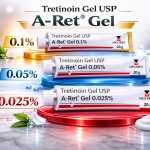 Understanding tretinoin strengths:0.025%, 0.05%, and 0.1%