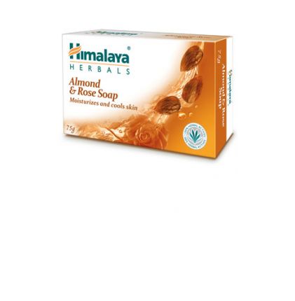 Almond & Rose Soap (Himalaya) - 75gm