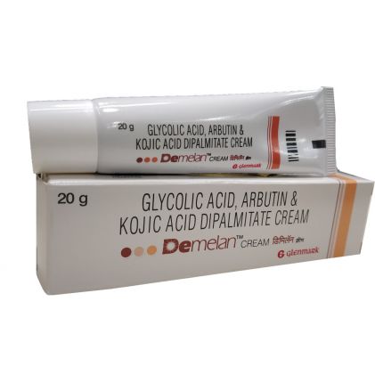 Demelan Cream 20gm  (Glycolic Acid 10%, Arbutin 5% , Kojic Acid 2%)