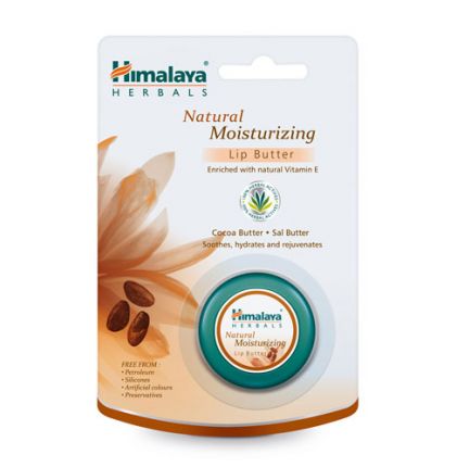 Natural Moisturizing Lip Butter (Himalaya) - 10gm