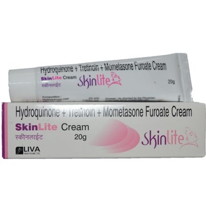 Skin Lite Cream 25 gm (Hydroquinone 2%, Tretinoin 0.025%, Mometasone Furoate 0.1%)