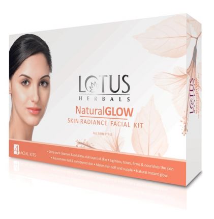 Lotus Naturalglow Skin Radiance 4 Facial Kit